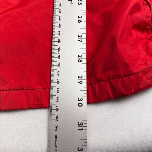 REI Gore Tex Mens Red Hooded Waterproof Rain Jacket Parka Coat Size M - Picture 7 of 7